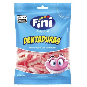 BALA GELATINA DENTADURA 80G FINI